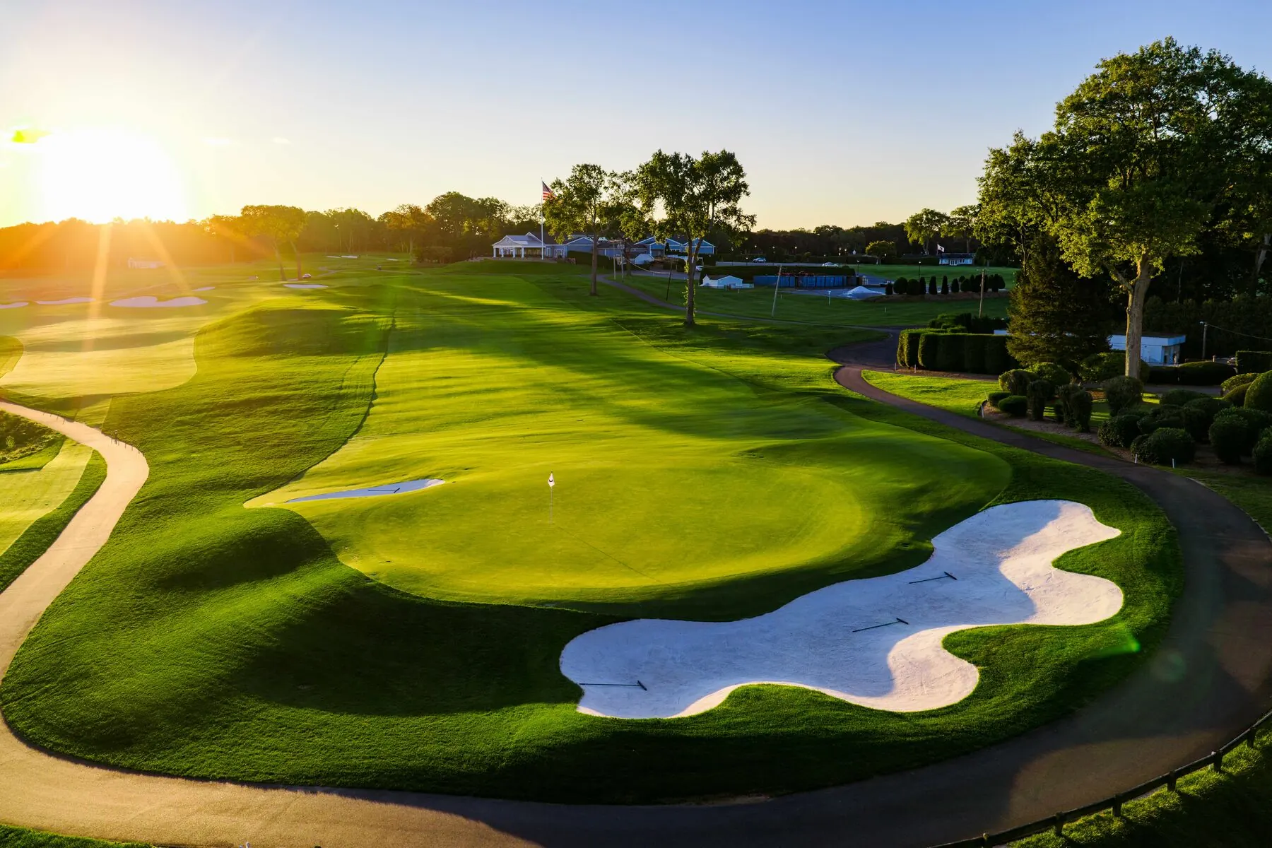 Course view at Huntington Crescent Club