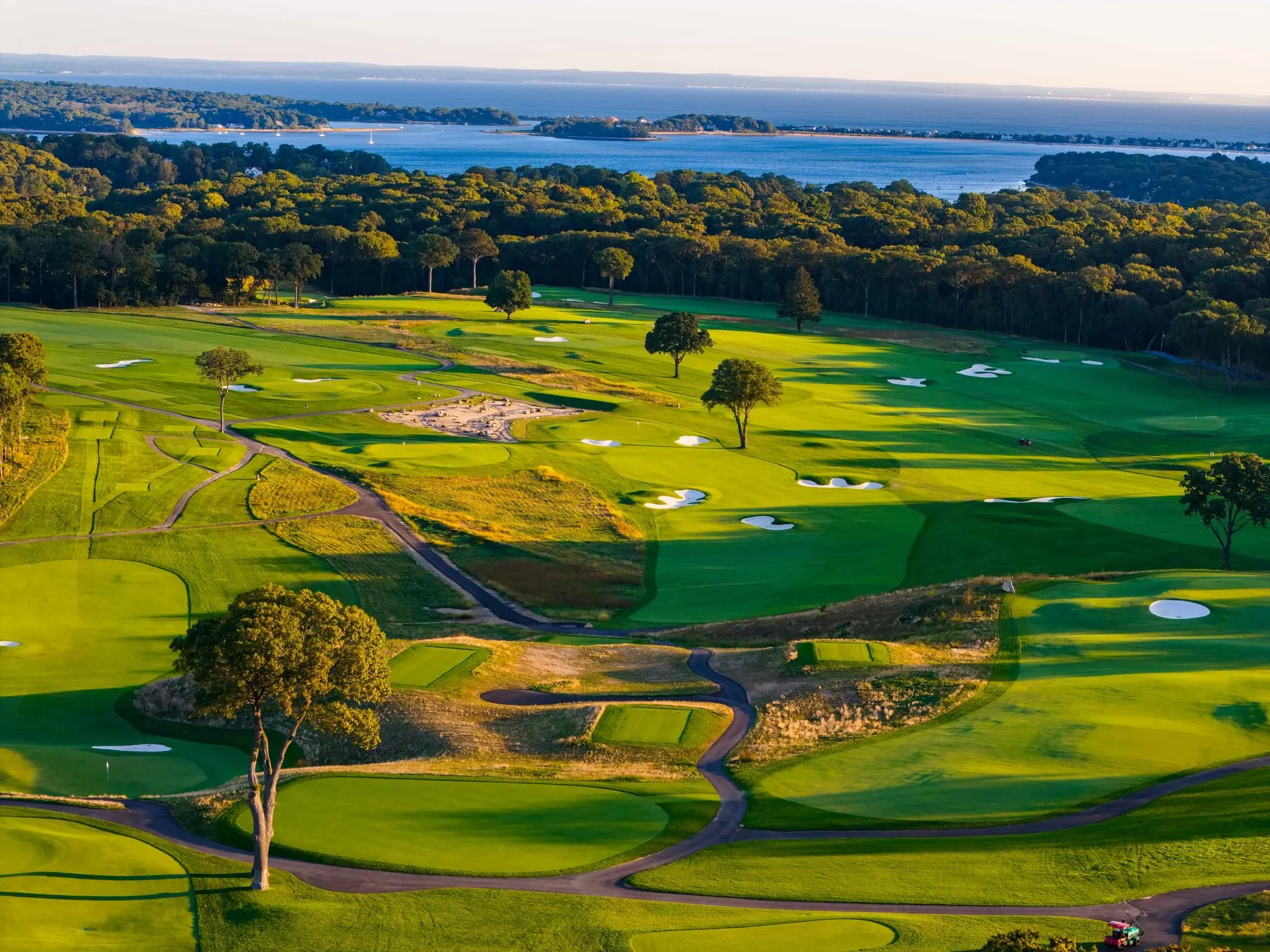 Fairway at golden hour