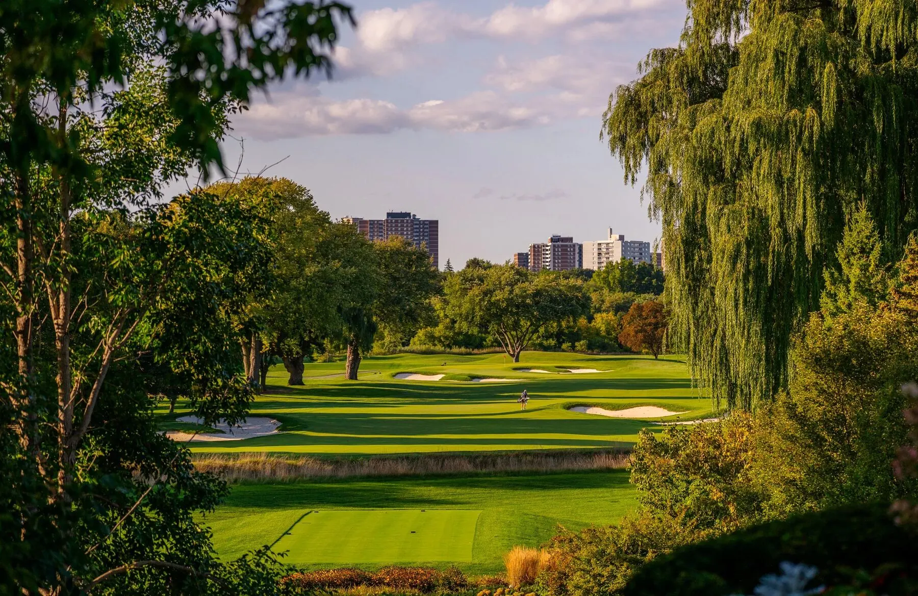Green and bunkers at Lambton