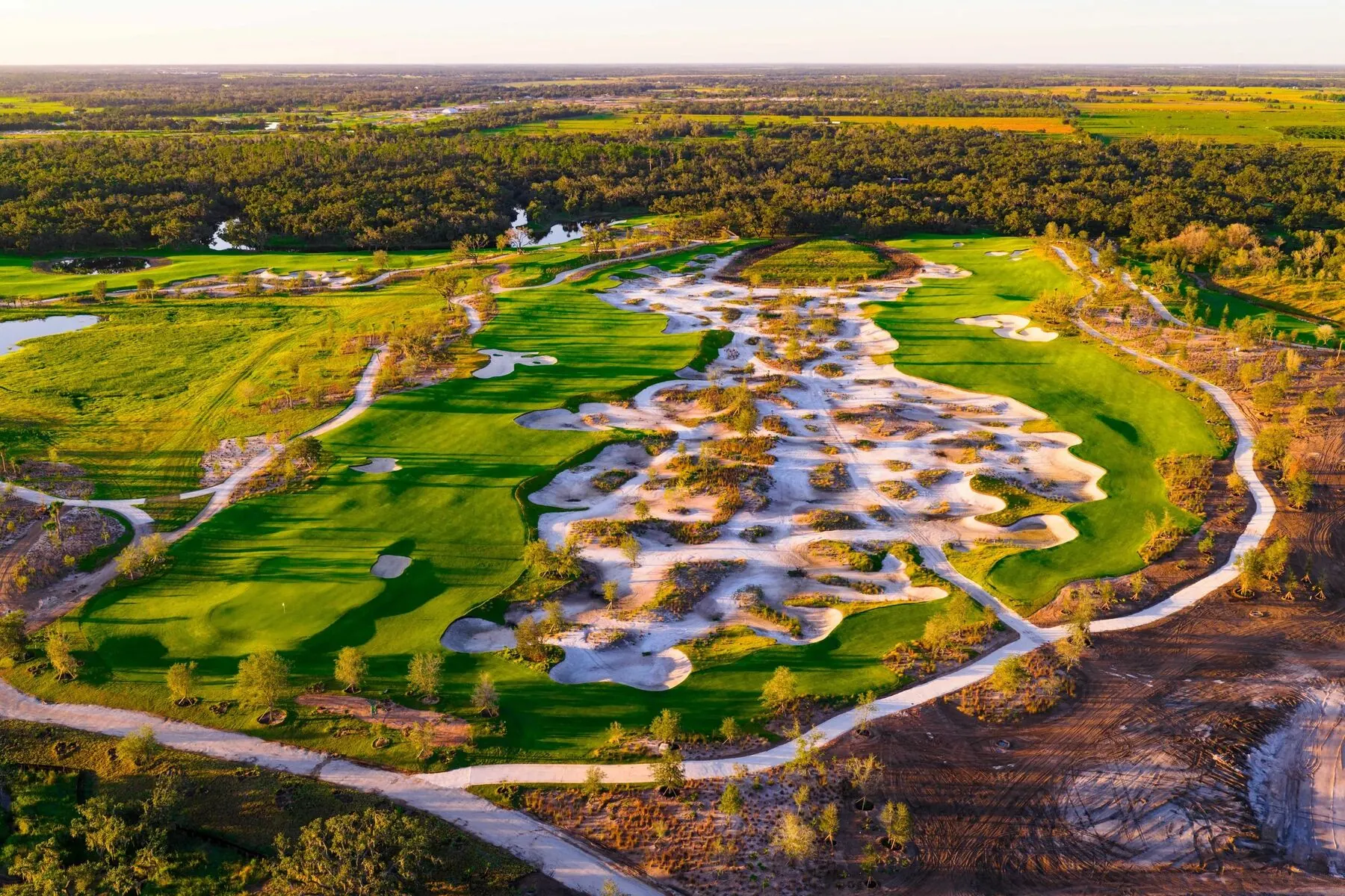 Miakka waste bunker aerial view